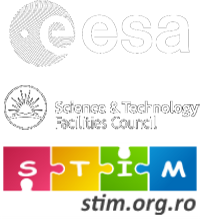 ESA logo and STIM logo